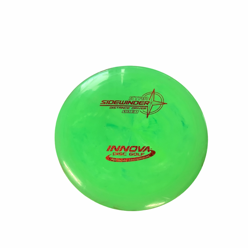 Vist Large View of Product Image Which is Used Innova SIDEWINDER Disc Golf Driver Green