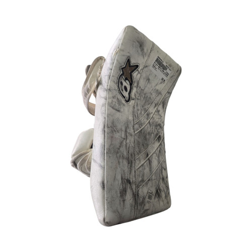 Vist Large View of Product Image Which is Used Brians GNETIK PURE BLOCKER Junior Goalie Blocker White