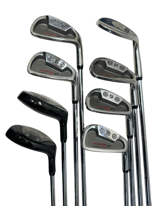 Vist Large View of Product Image Which is Used Golden Bear POWER XT 456 Mens Iron Set RH 4I-SW
