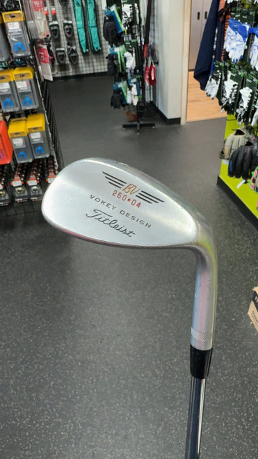 Vist Large View of Product Image Which is Used Titleist 260-04 VOKEY Golf Wedge Mens RH 60 Degree