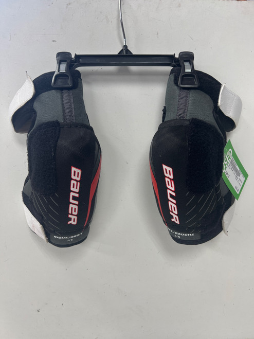 Vist Large View of Product Image Which is Used Bauer LIL SPORT Junior Elbow Pads LG