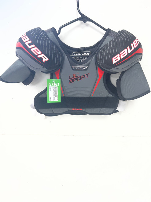 Vist Large View of Product Image Which is Used Bauer LIL SPORT Junior Shoulder Pads MD