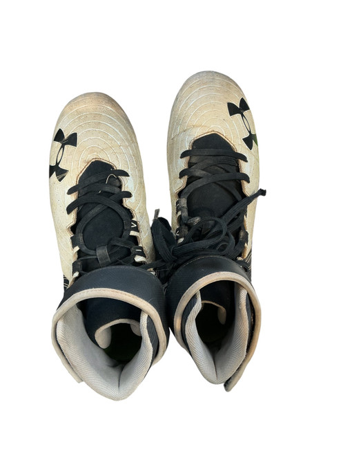Vist Large View of Product Image Which is Used Under Armour BRYCE HARPER BB/SB Cleats Black Senior 8.5