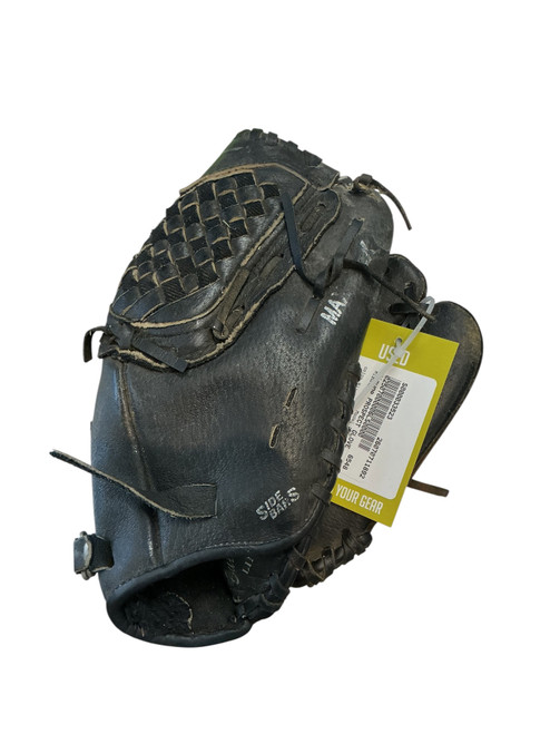 Vist Large View of Product Image Which is Used Mizuno PROSPECT GLOVE BB/SB Glove RH Throw Black 10 3/4"
