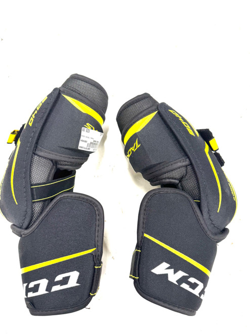 Vist Large View of Product Image Which is Used CCM TACKS 9550 Junior Elbow Pads MD