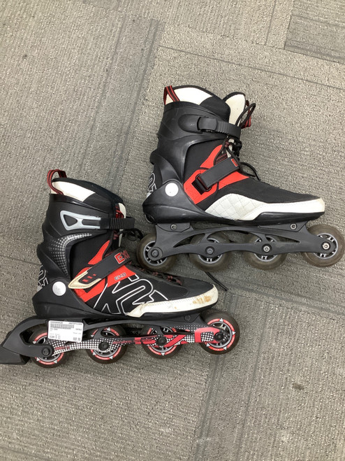 Vist Large View of Product Image Which is Used K2 EXO Senior Rec Fitness Skates Black Senior 11