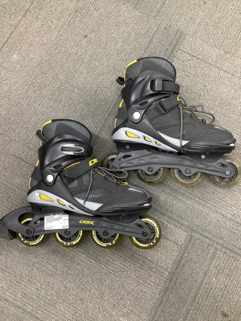 Vist Large View of Product Image Which is Used DBX ABEC 7 Senior Rec Fitness Skates Black Senior 9