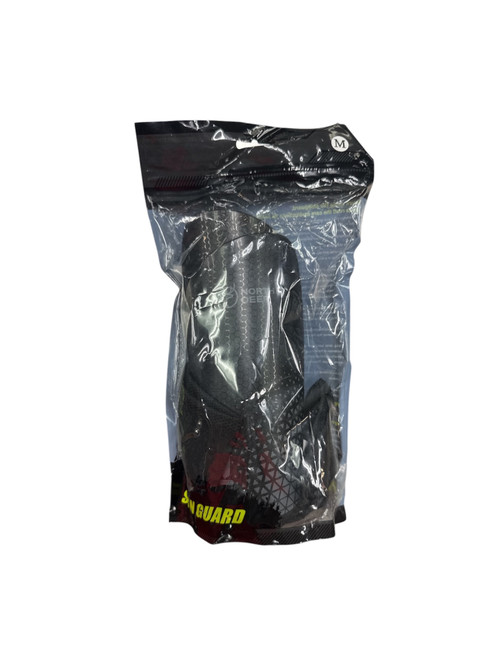 Vist Large View of Product Image Which is Used NORTH DEER Soccer Shin Guards Youth Black MD
