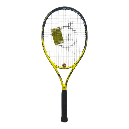 Vist Large View of Product Image Which is Used Dunlop FURY PRO Adult Tennis Racquet Yellow 4 3/8"