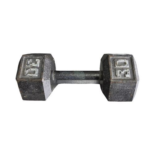 Vist Large View of Product Image Which is Used 30 LB DUMBBELL Hex Dumbbell (Each) 30 lb