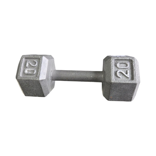 Vist Large View of Product Image Which is Used 20 LB DUMBBELL Hex Dumbbell (Each) 20 lb
