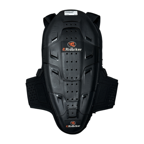 Vist Large View of Product Image Which is Used RIDBIKER BACKPLATE Bike Shoulder Pads Black One Size