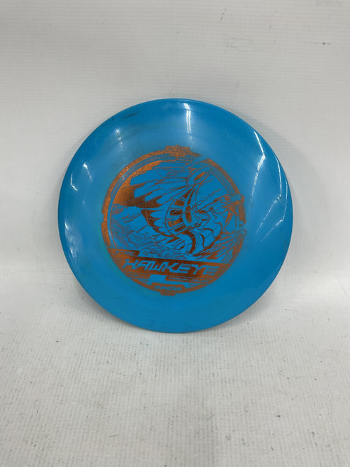 Vist Large View of Product Image Which is Used Innova STAR HAWKEYE Disc Golf Driver Royal Blue