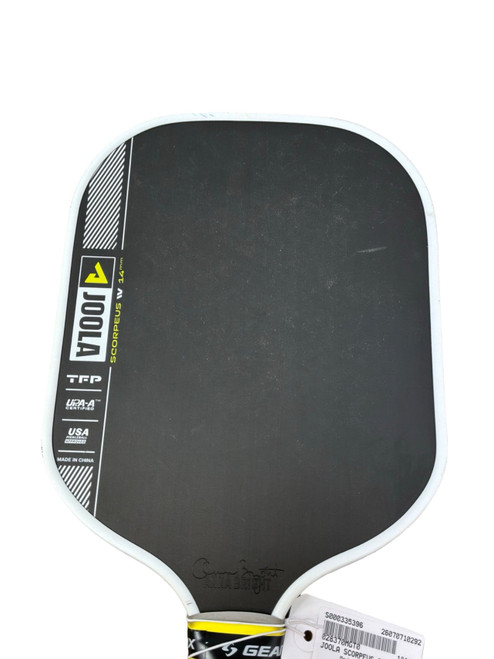 Vist Large View of Product Image Which is Used JOOLA SCORPEUS IV 14MM Pickleball Racquet Black