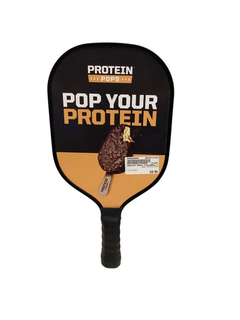 Vist Large View of Product Image Which is Used PROTEIN PROPS Pickleball Racquet Black