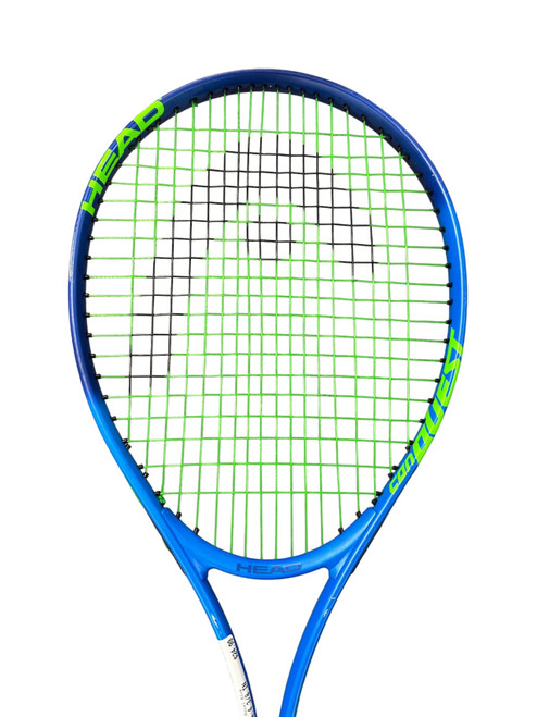 Vist Large View of Product Image Which is Used Head TI CONQUEST Adult Tennis Racquet Royal Blue 4 3/8"