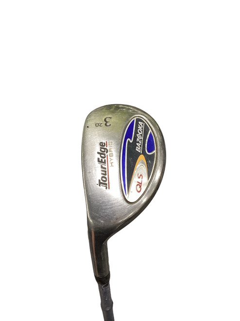 Vist Large View of Product Image Which is Used Tour Edge BAZOOKA QLS Mens Hybrid Club LH 3 Hybrid