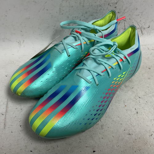 Vist Large View of Product Image Which is Used Adidas X Speedportal.1 SG AGW8424 Soccer Cleats Turquoise Senior 8