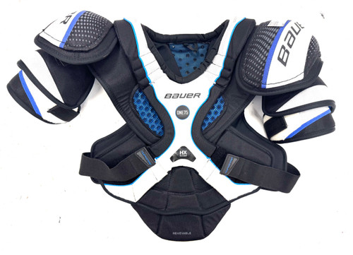 Vist Large View of Product Image Which is Used Bauer ONE75 Senior Shoulder Pads XL