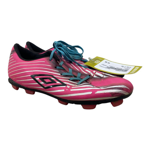 Vist Large View of Product Image Which is Used Umbro Soccer Cleats Pink Junior 03