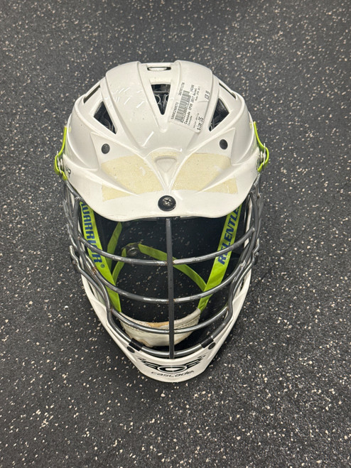 Vist Large View of Product Image Which is Used Cascade CPXR 2017 Lacrosse Helmet White One Size