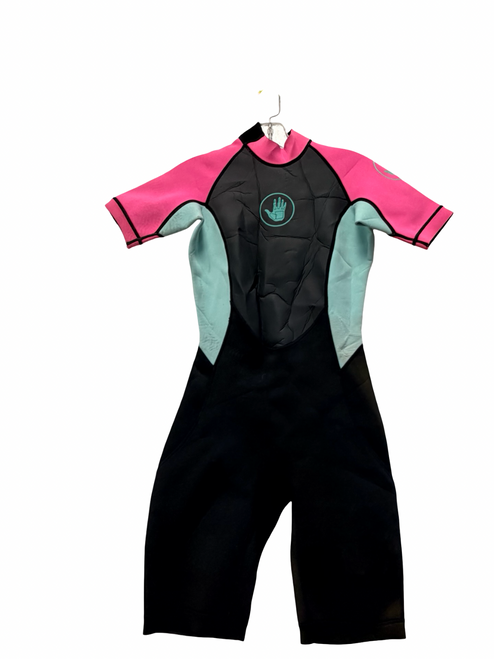 Vist Large View of Product Image Which is Used Body Glove Womens Spring Suit Black And Sky Blue Size 7/8