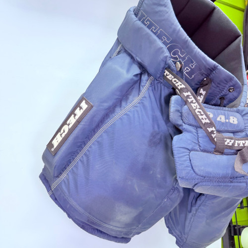 Vist Large View of Product Image Which is Used Itech HP 4.8 Junior Goalie Pant Navy Blue SM