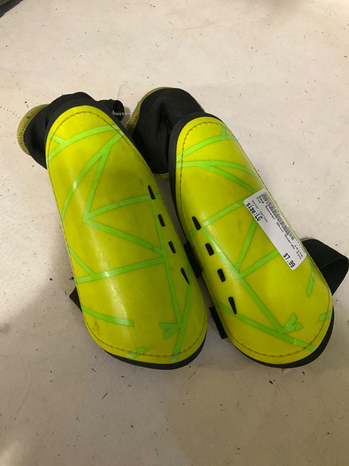 Vist Large View of Product Image Which is Used Dsg Soccer Shin Guards Youth Yellow LG