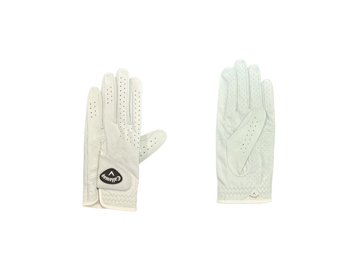 Vist Large View of Product Image Which is Used Callaway Womens Golf Glove White LG