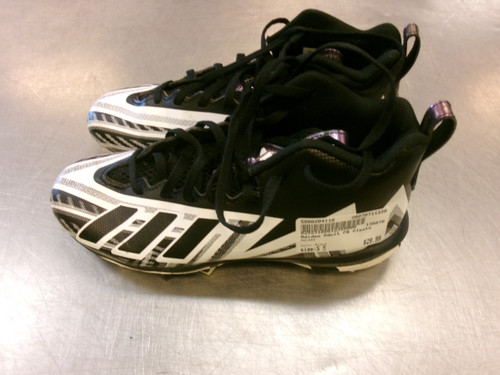 Vist Large View of Product Image Which is Used Adidas Adult FB Cleats Black Senior 5