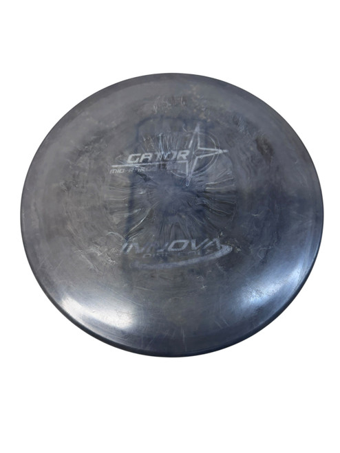 Vist Large View of Product Image Which is Used Innova STAR GATOR Disc Golf Mid Range Grey