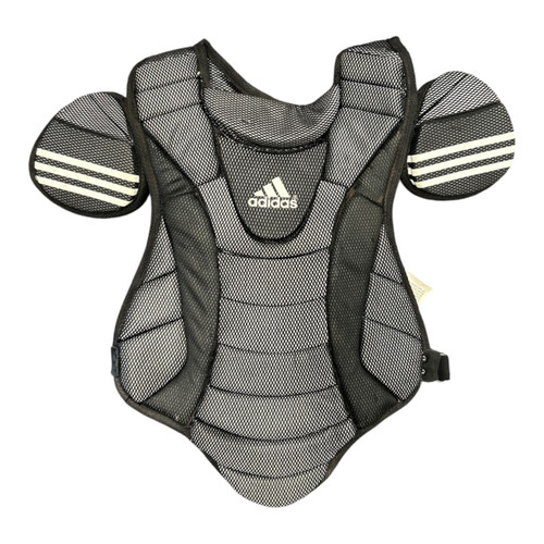 Vist Large View of Product Image Which is Used Adidas CHEST PROTECTOR Catchers Chest Protector Black Youth