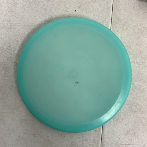 Vist Large View of Product Image Which is Used TRASH PANDA OUTER CORE Disc Golf Putter Carolina Blue 173g