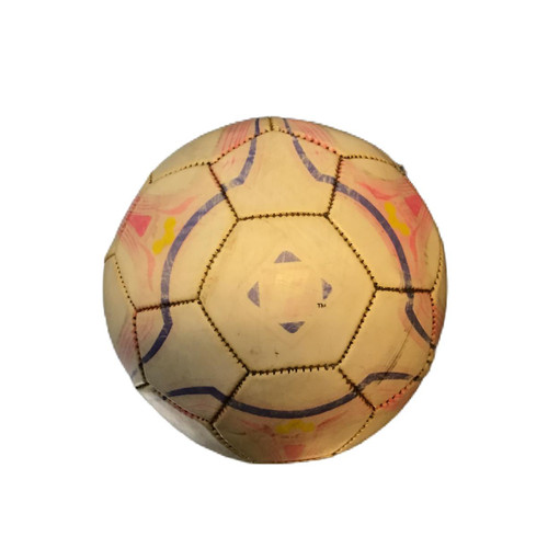 Vist Large View of Product Image Which is Used Franklin All Size Soccer Ball White 4