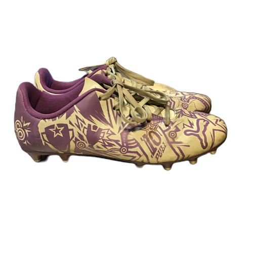 Vist Large View of Product Image Which is Used Puma 107500-06 Soccer Cleats Purple Junior 06