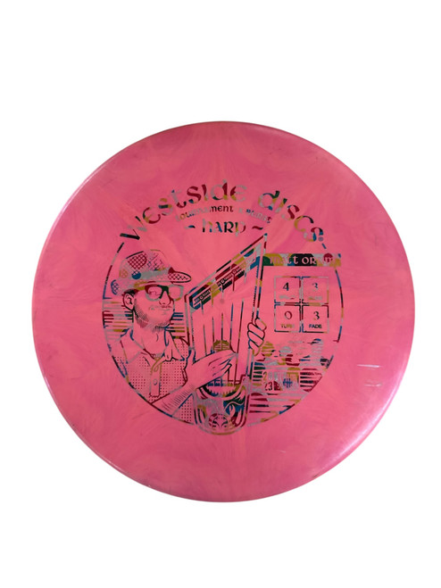 Vist Large View of Product Image Which is USED WESTSIDE HARP TOURNAMENT BURST DISC GOLF PUTTER - 174g