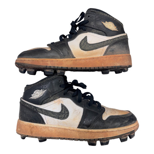 Vist Large View of Product Image Which is Used Nike AIR JORDAN MOLDS BB/SB Cleats Black Senior 6.5