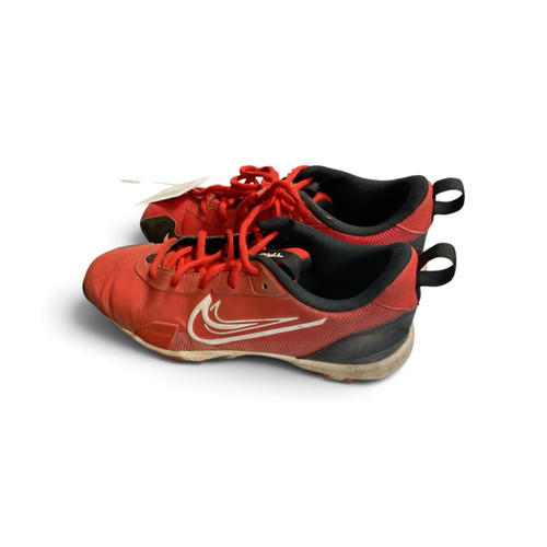 Vist Large View of Product Image Which is Used Nike Jr FB Cleats Red Junior 05.5