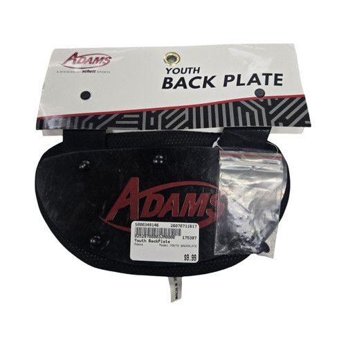 Vist Large View of Product Image Which is Used Adams YOUTH BACKPLATE Football Accessory