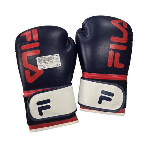 Vist Large View of Product Image Which is Used FILA BOXING GLOVES Boxing Gloves Navy Blue Senior