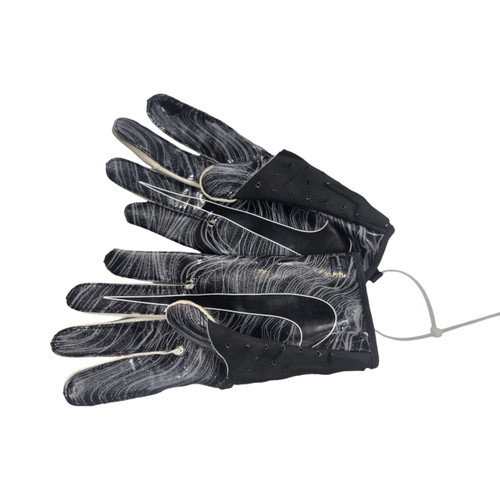 Vist Large View of Product Image Which is Used Nike ADULT FOOTBALL RECEIVER GLOVES FB Gloves Black MD