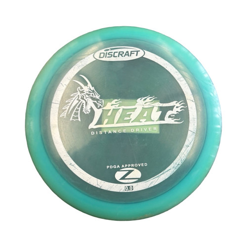 Vist Large View of Product Image Which is Used Discraft Heat Disc Golf Driver Teal