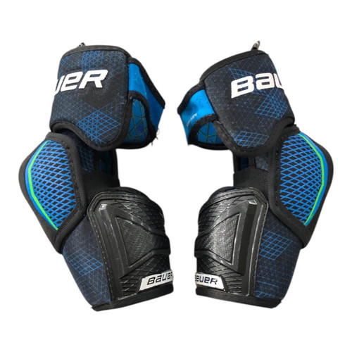 Vist Large View of Product Image Which is Used Bauer X EP Junior Elbow Pads MD