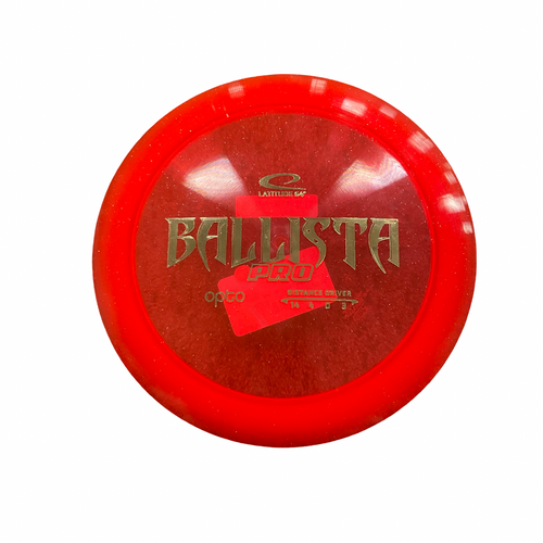 Vist Large View of Product Image Which is Used Latitude 64 BALLI Disc Golf Driver Red