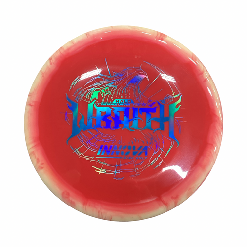 Vist Large View of Product Image Which is Used Innova WRAITH Disc Golf Driver Red