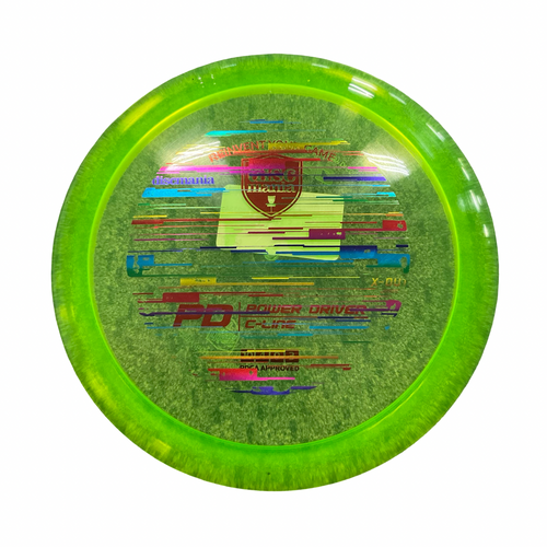 Vist Large View of Product Image Which is Used Discmania C LINE CD3 Disc Golf Driver Green