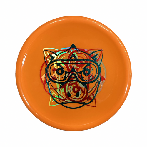 Vist Large View of Product Image Which is Used PUTTER Disc Golf Putter Orange