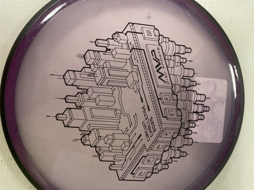 Vist Large View of Product Image Which is Used MVP UPLINK Disc Golf Mid Range Purple