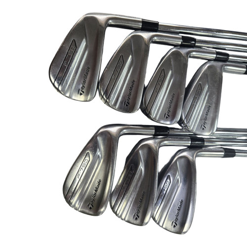 Vist Large View of Product Image Which is Used Taylormade P-790 IRON SET 4-P XSTIFF 2021 Mens Iron Set RH 4I-PW