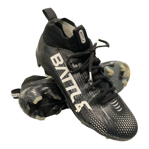 Vist Large View of Product Image Which is Used Battle Sports Adult FB Cleats Black Senior 8.5